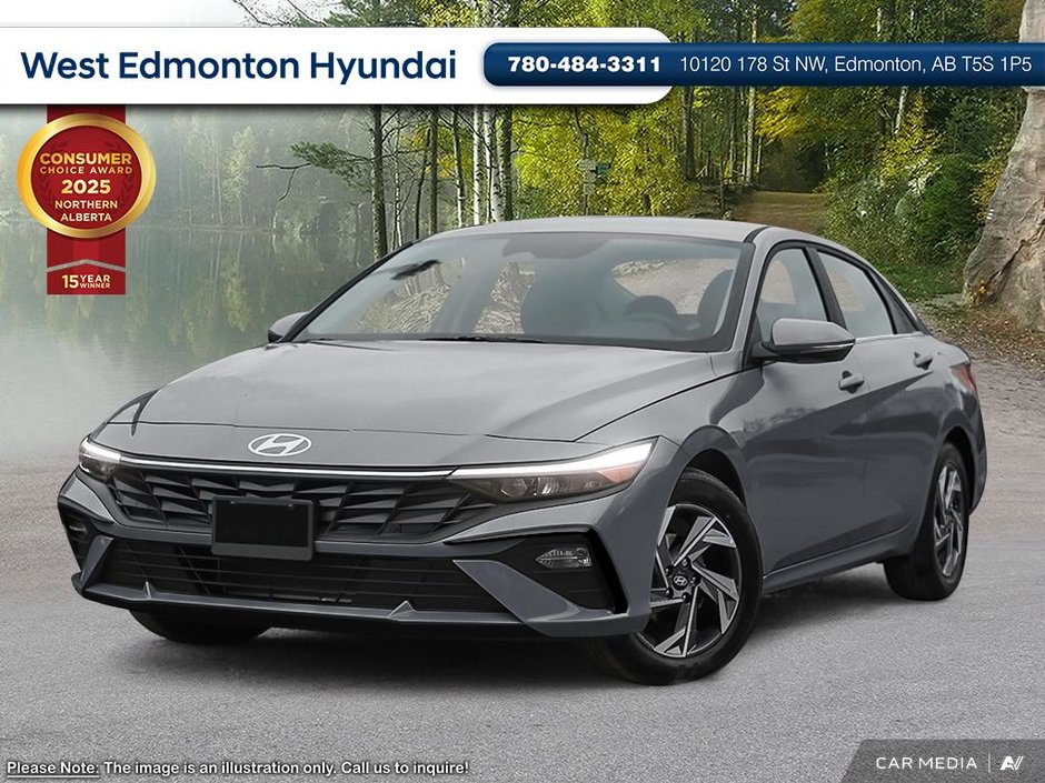 2025 Hyundai Elantra Hybrid Luxury in Edmonton, Alberta