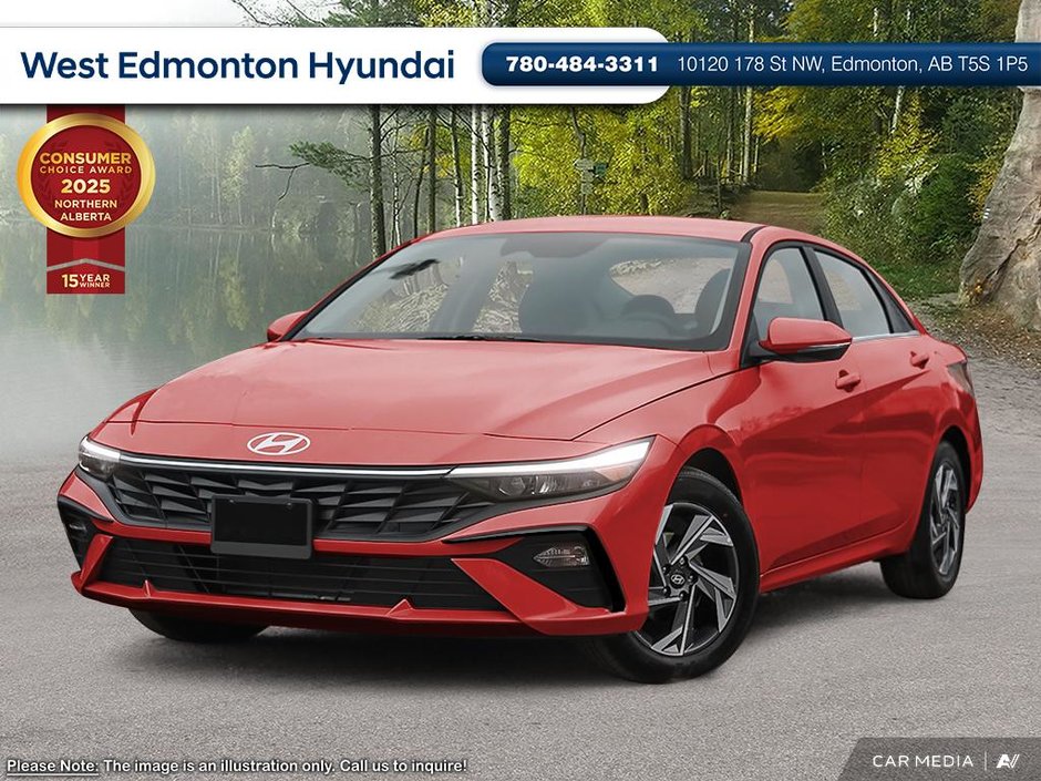 2025 Hyundai Elantra Hybrid Luxury in Edmonton, Alberta
