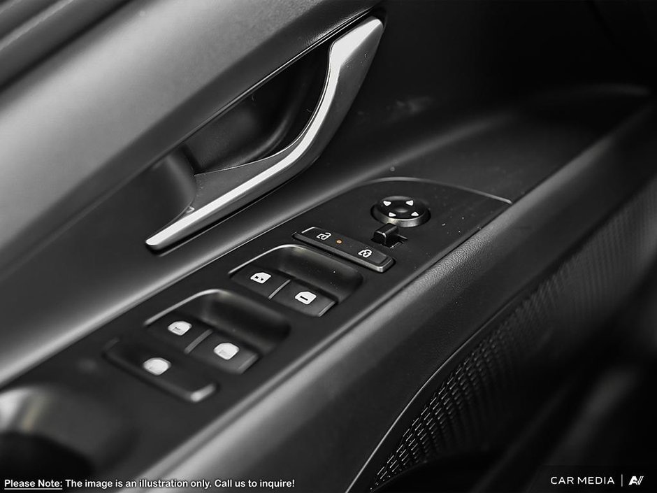 2025 Hyundai Elantra Hybrid Luxury Two-Tone Interior-13