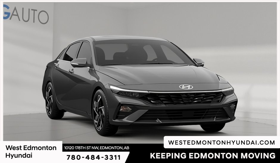 2026 Hyundai Elantra Hybrid Luxury Two-Tone Interior in Edmonton, Alberta