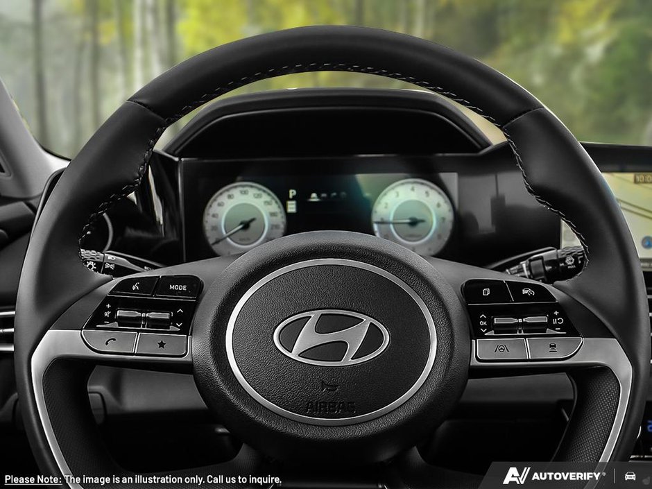 2026 Hyundai Elantra Luxury Two-Tone Interior-11