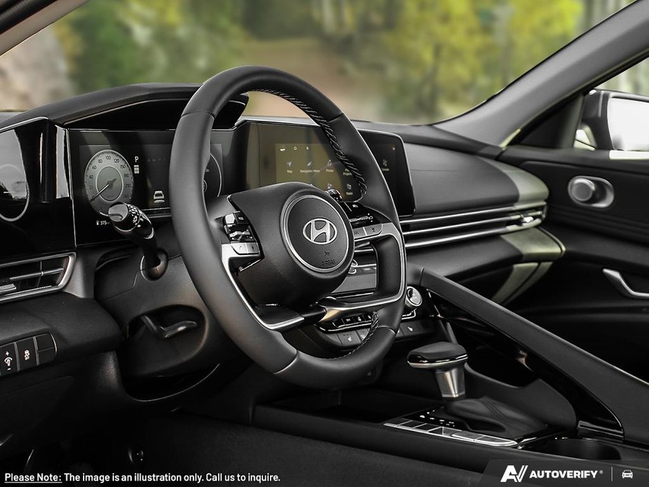 2026 Hyundai Elantra Luxury Two-Tone Interior-10