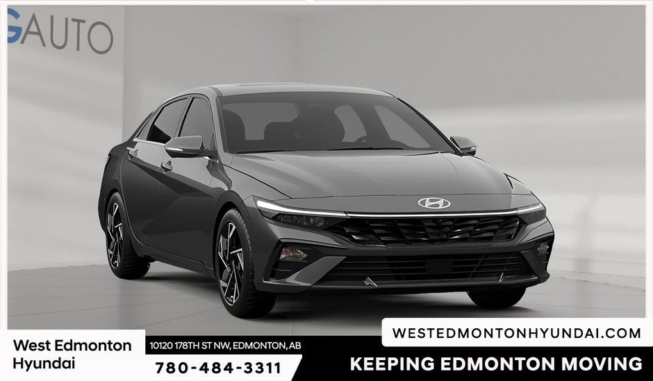 2026 Hyundai Elantra Luxury Two-Tone Interior in Edmonton, Alberta