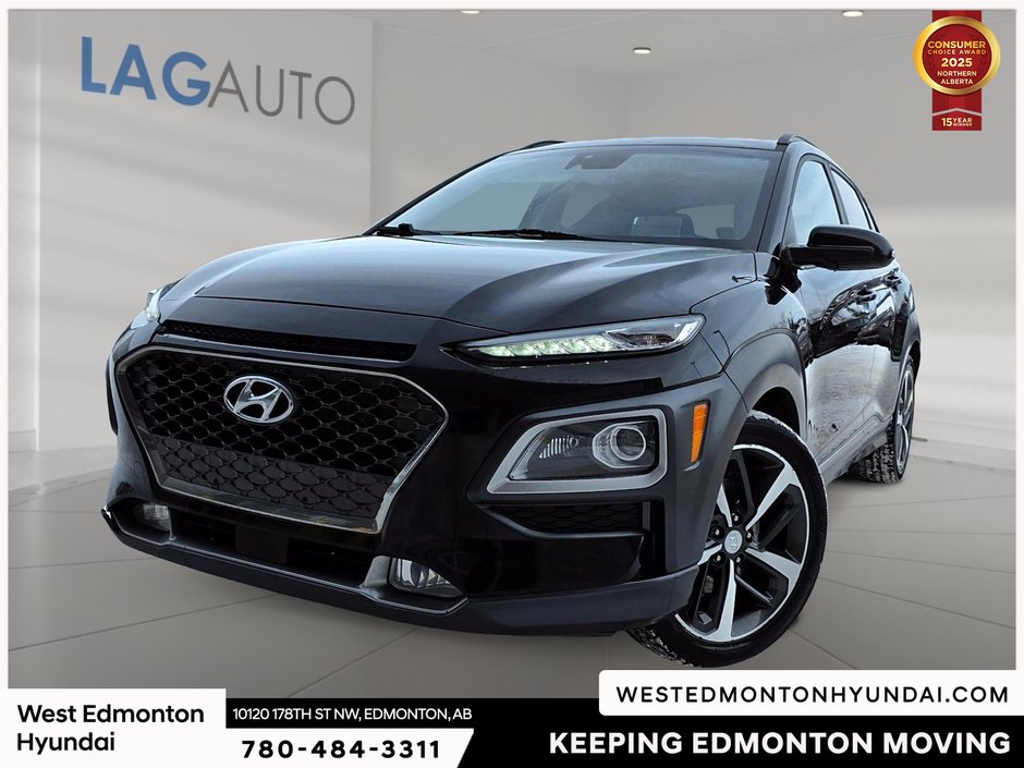 2018 Hyundai Kona 1.6T Ultimate in Edmonton, Alberta