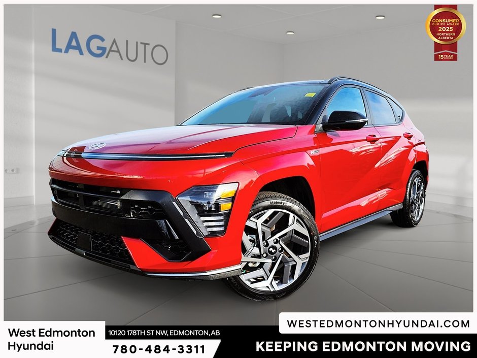 2025 Hyundai Kona 1.6T N Line in Edmonton, Alberta