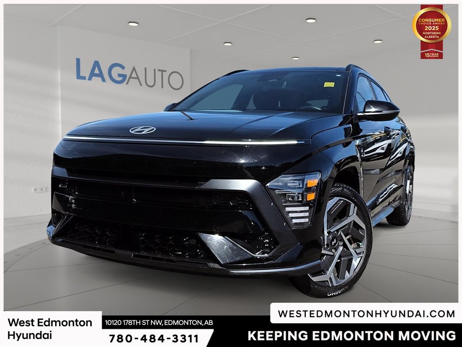 2025 Hyundai Kona 1.6T N Line in Edmonton, Alberta