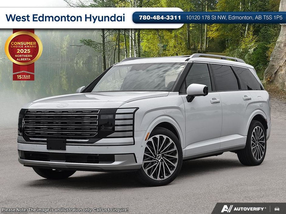 2026 Hyundai Palisade Ultimate Calligraphy 7 Passenger in Edmonton, Alberta