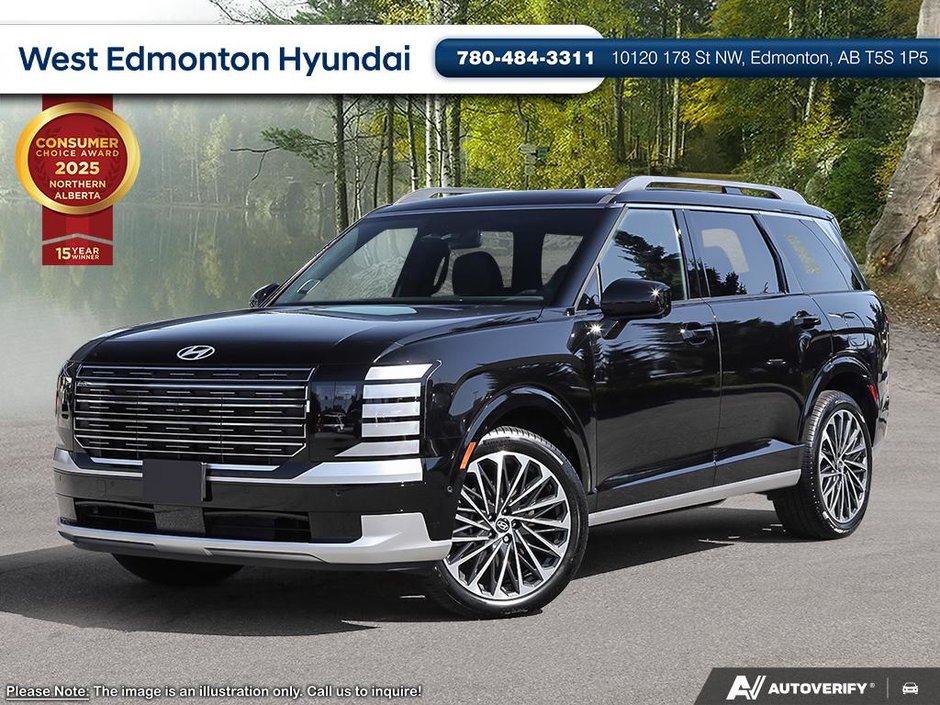 2026 Hyundai Palisade Ultimate Calligraphy 7 Passenger in Edmonton, Alberta
