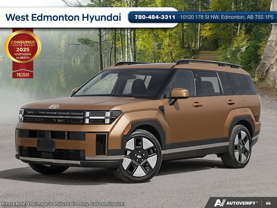 2026 Hyundai Santa Fe Hybrid Preferred in Edmonton, Alberta