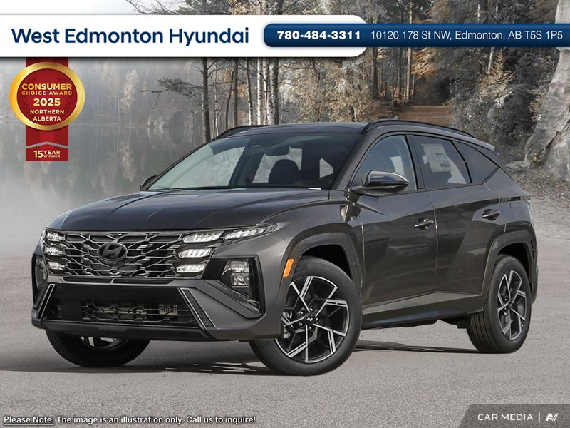 2025 Hyundai Tucson Hybrid N Line in Edmonton, Alberta