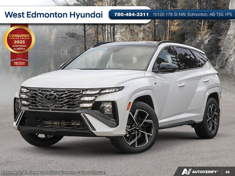 2026 Hyundai Tucson Hybrid N Line in Edmonton, Alberta