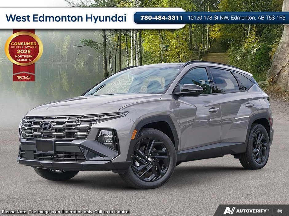 2026 Hyundai Tucson Hybrid Night Edition in Edmonton, Alberta