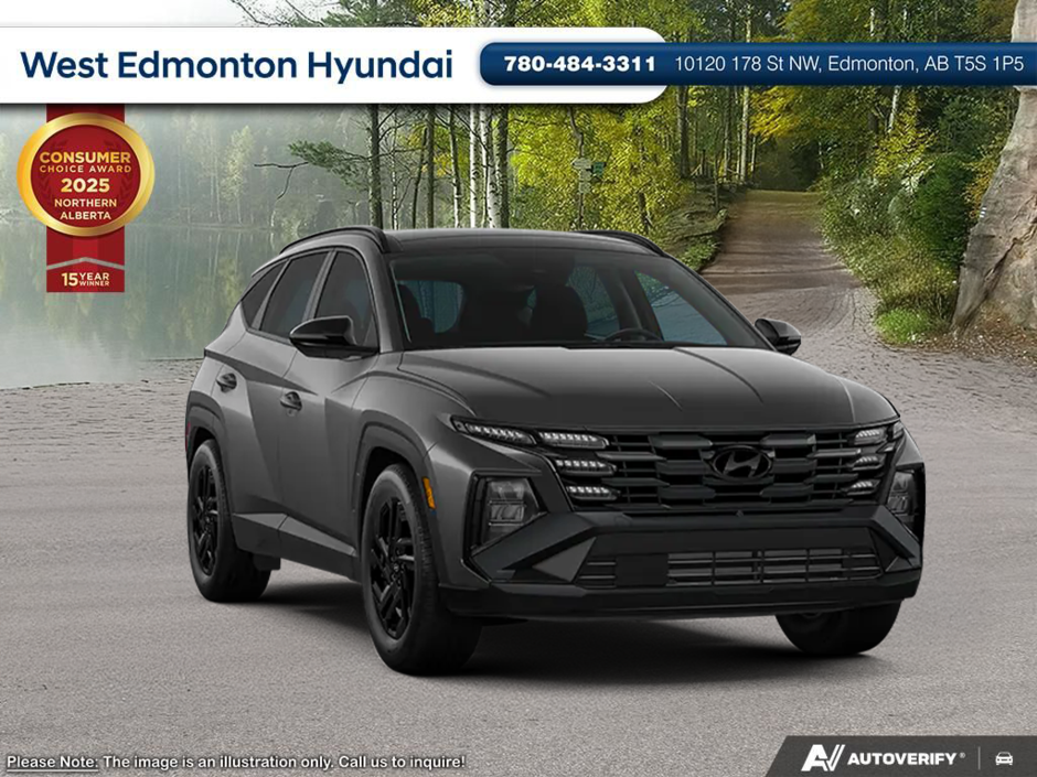 2026 Hyundai Tucson Hybrid Night Edition in Edmonton, Alberta