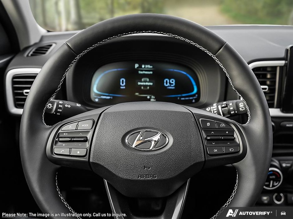 2025 Hyundai Venue Ultimate - Black interior-12