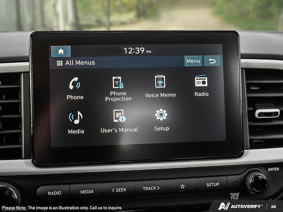 2025 Hyundai Venue Ultimate - Black interior-17