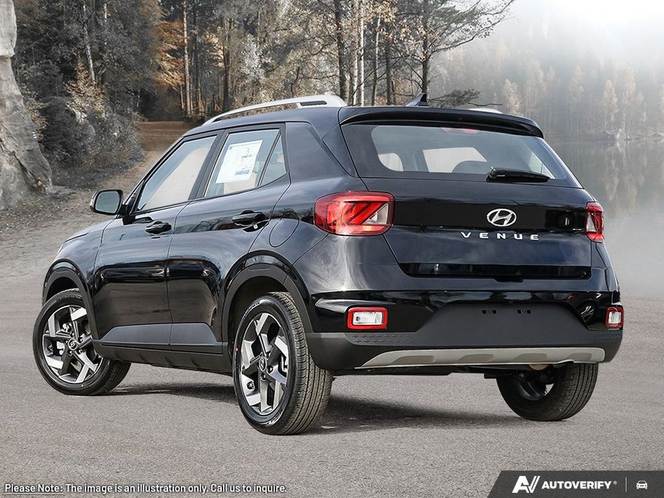 2025 Hyundai Venue Ultimate - Black interior-3