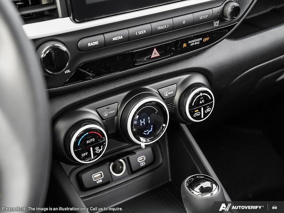 2025 Hyundai Venue Ultimate - Black interior-22