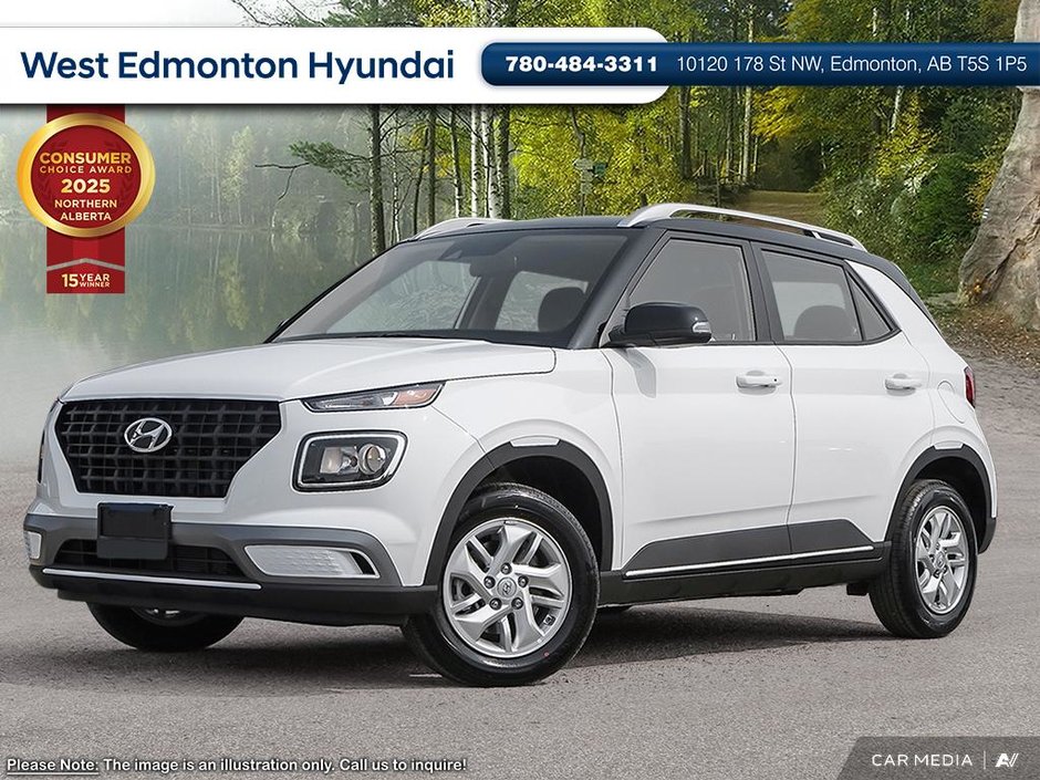 2025 Hyundai Venue Preferred Two-tone in Edmonton, Alberta