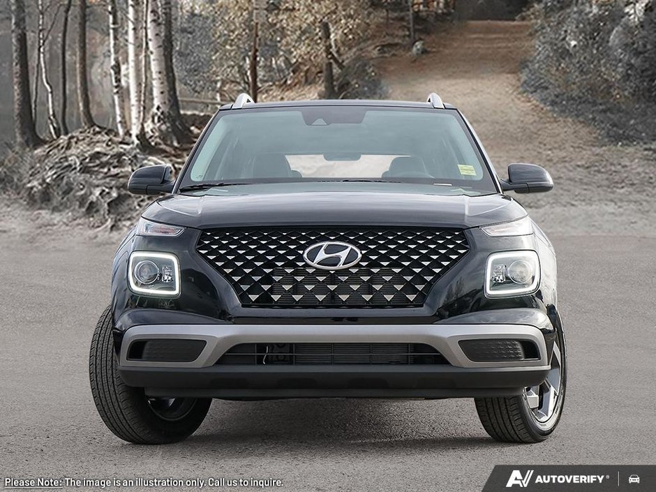 2026 Hyundai Venue Ultimate - Black interior-1