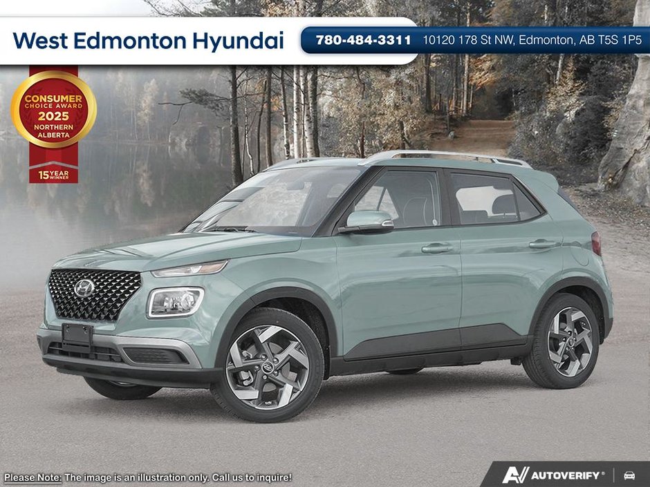 2026 Hyundai Venue Ultimate - Black interior-0