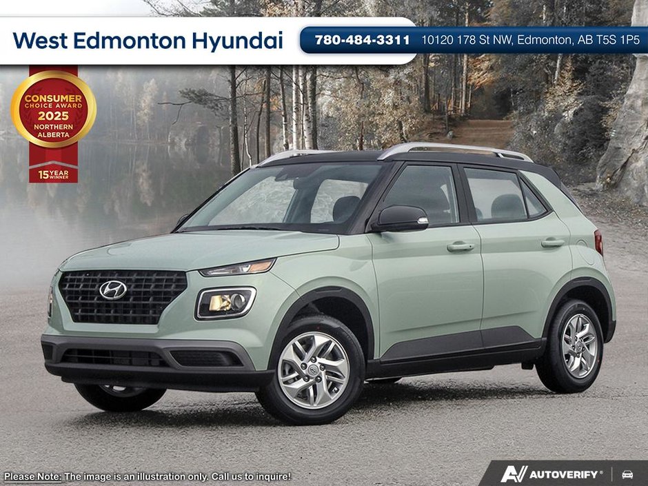 2026 Hyundai Venue Preferred Two-tone in Edmonton, Alberta