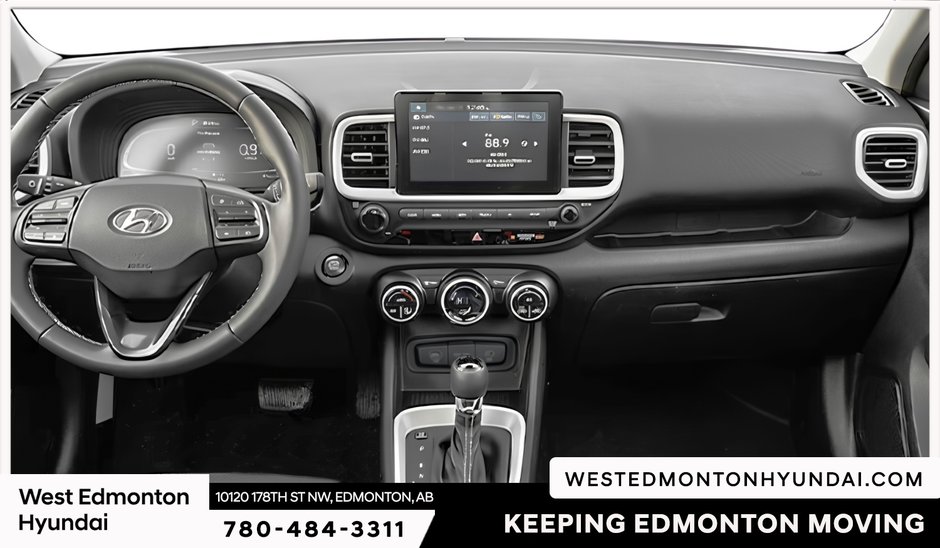 2026 Hyundai Venue Ultimate - Black interior-4