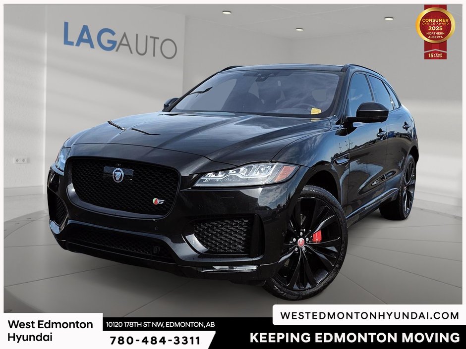 2017 Jaguar F-PACE S in Edmonton, Alberta