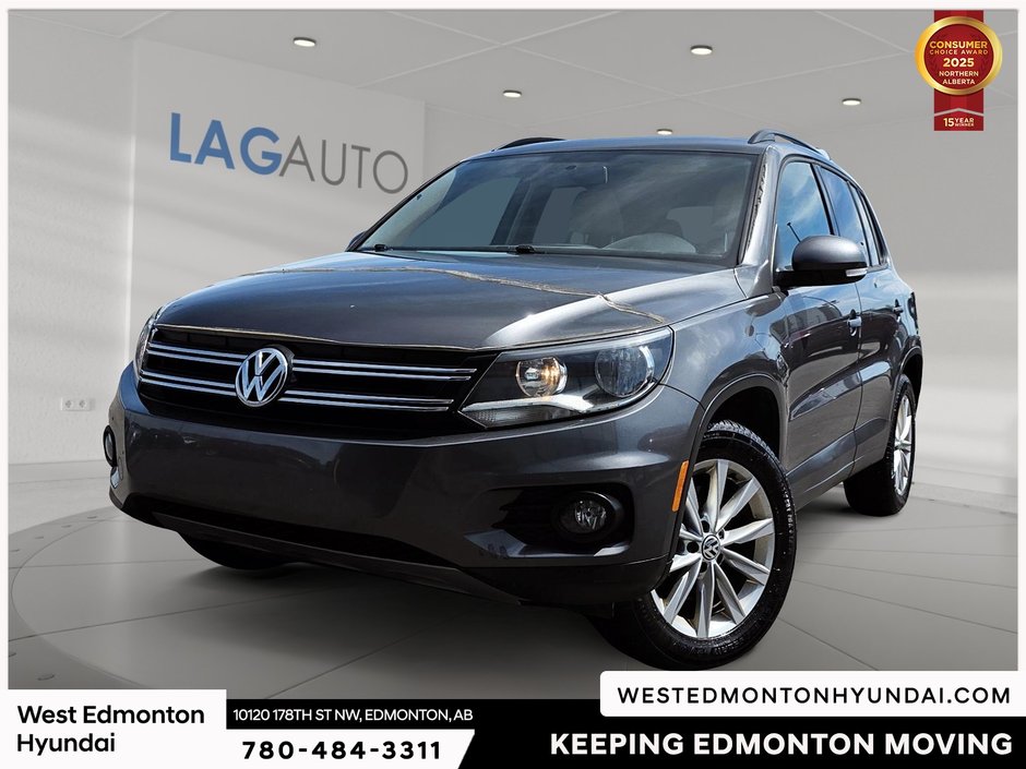 2014 Volkswagen Tiguan Comfortline/AWD/BACKUPCAM/HEATEDSEATS in Edmonton, Alberta