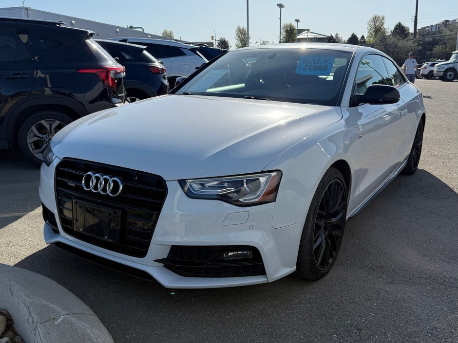 2016 Audi A5 2.0T Premium Plus in Kamloops, British Columbia