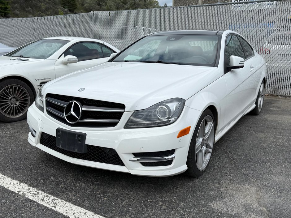 2015 Mercedes-Benz C350 4MATIC Coupe in Kamloops, British Columbia