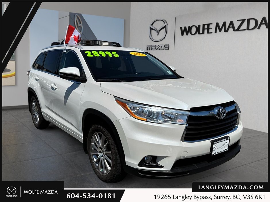 2015 Toyota Highlander XLE-6