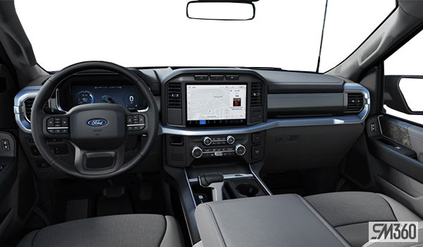 2024 Ford F-150 Lightning 4x4 SuperCrew XLT - 145 WB - Interior - 1