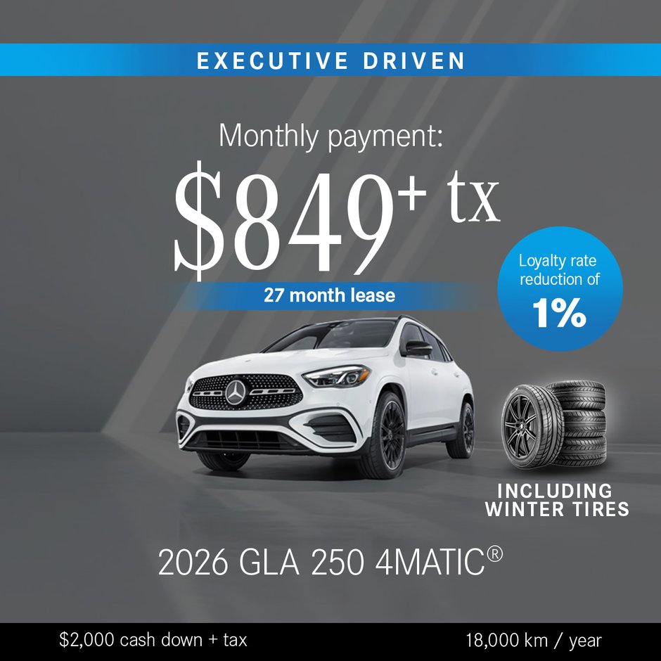 2026 GLA 250 4MATIC