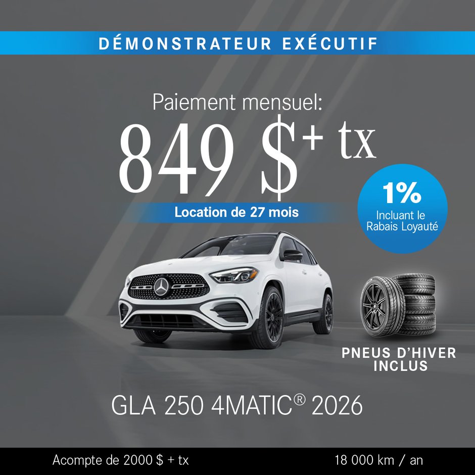 GLA 250 4MATIC 2026