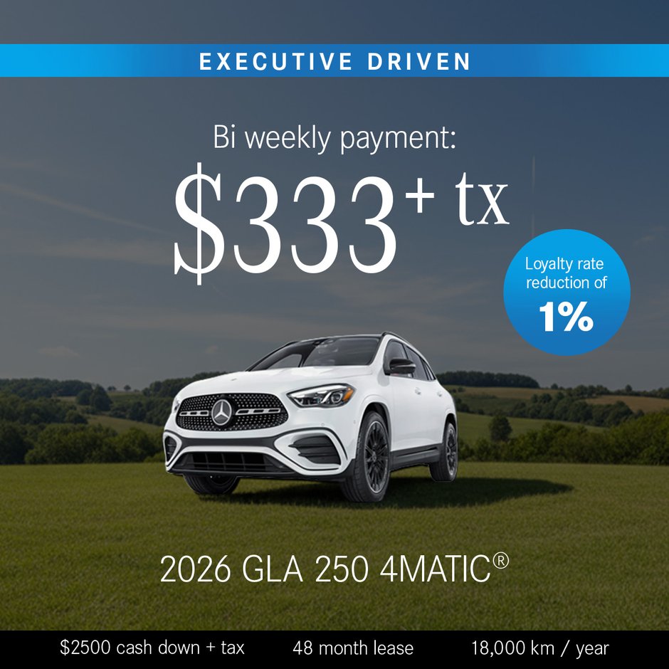 2026 GLA 250 4MATIC