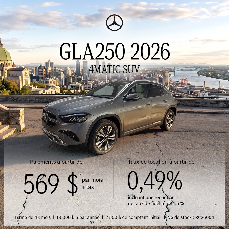 GLA 250 4MATIC 2026