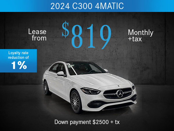 2024 C300 4MATIC