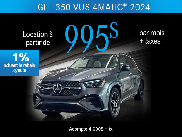 GLE 350 VUS 2024