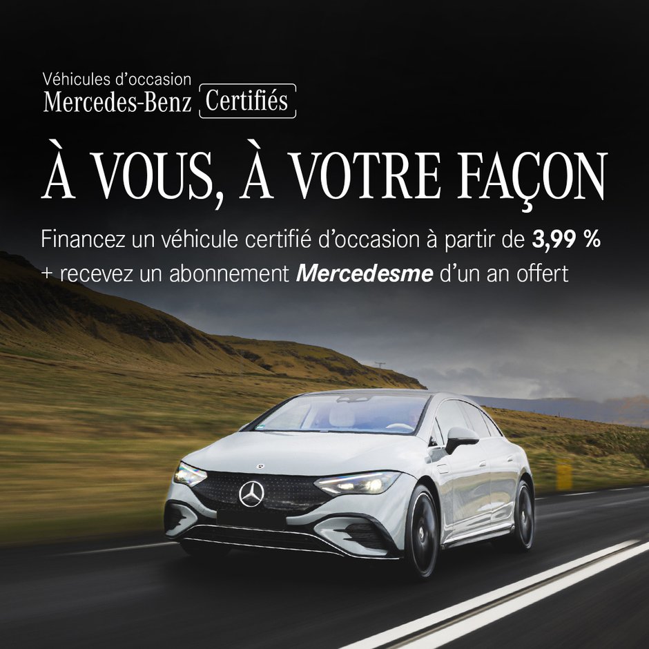 Occasion certifiée à partir de 3,99%