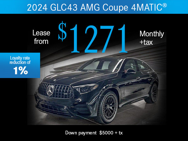 2024 GLC43 AMG Coupe