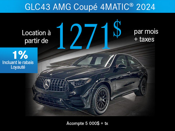 GLC43 AMG Coupe 2024