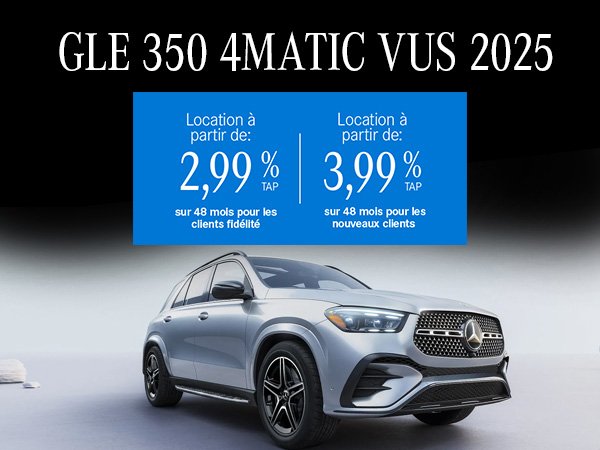 GLE 350 VUS 2025