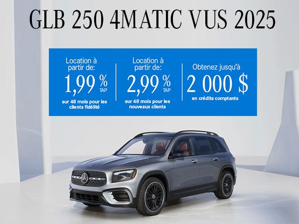 GLB 250 4MATIC 2025
