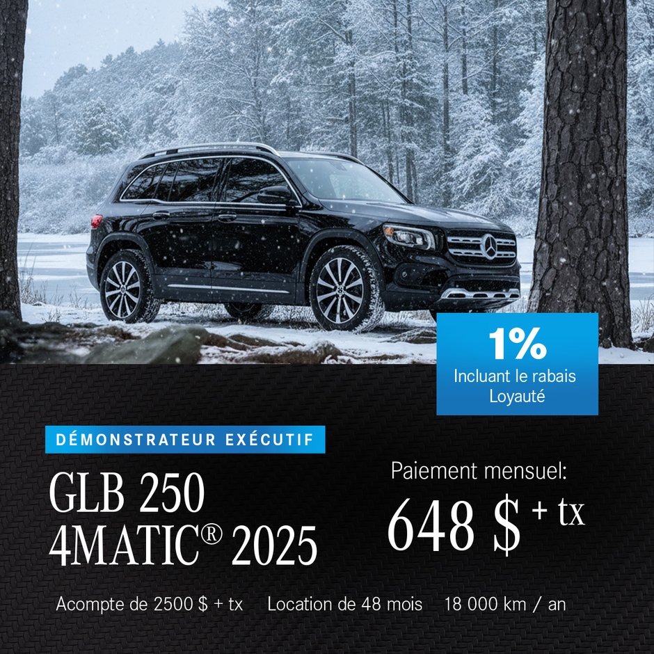 GLB 250 4MATIC 2025