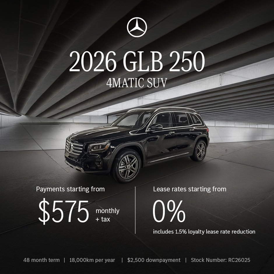 2026 GLB 250 4MATIC