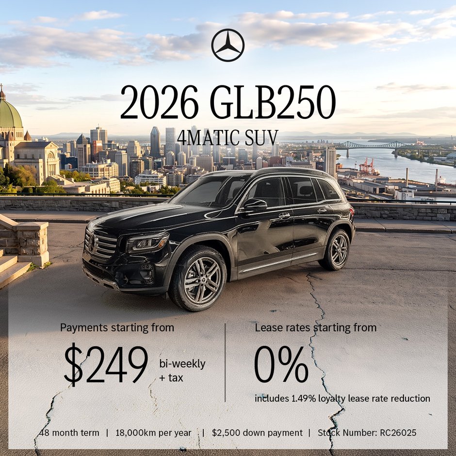 2026 GLB 250 4MATIC