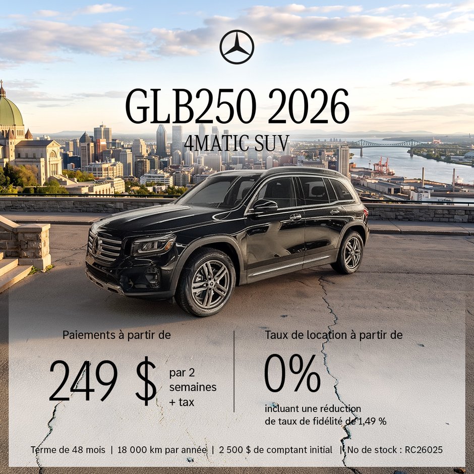 GLB 250 4MATIC 2026