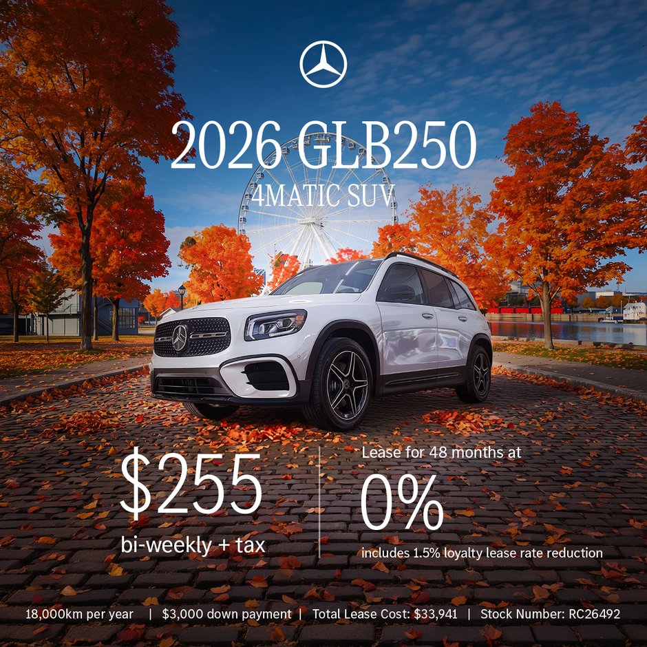 2026 GLB 250 4MATIC