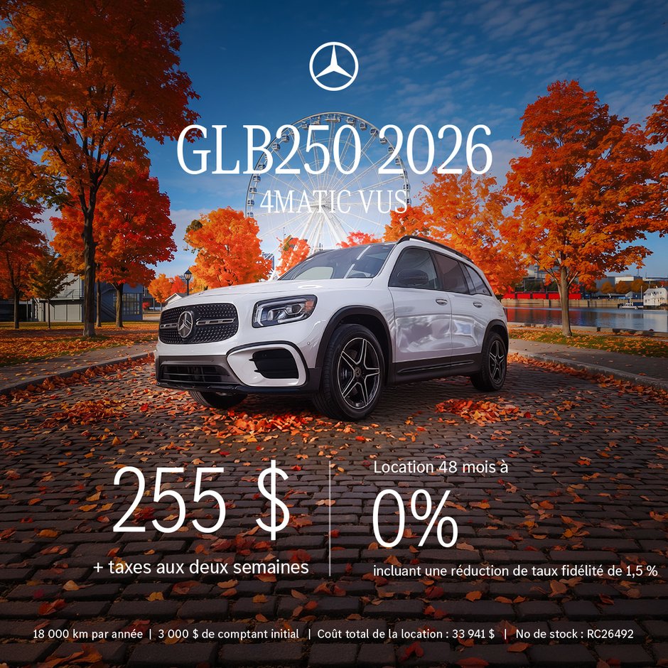 GLB 250 4MATIC 2026