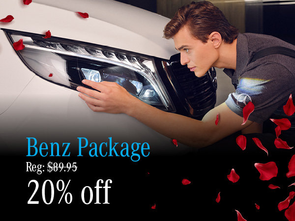 Benz Package 20% off